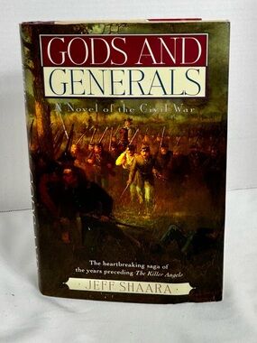 Gods and Generals Hardcover - Red, Green, Brown Cover